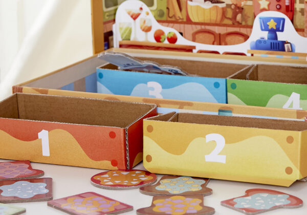 juego supermercado de carton - Imagen 2