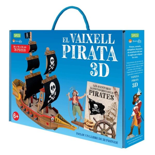 barco pirata maqueta , vaixell pirata 3D