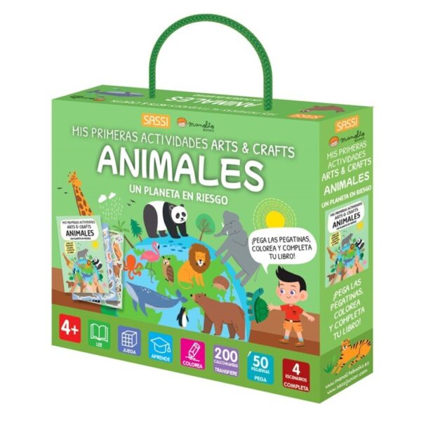 animales libro + puzle