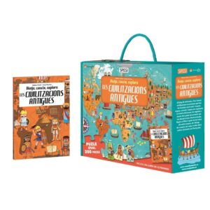civilizaciones antiguas , libro puzle