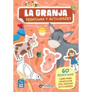 la granja . pegatinas y actividades