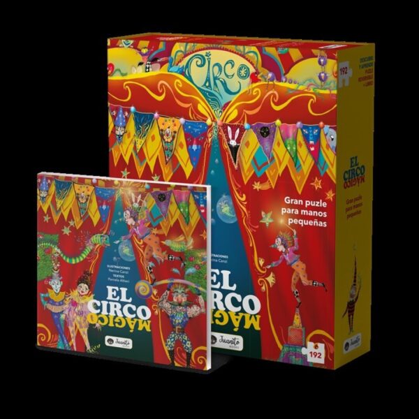 el circo puzle + libro