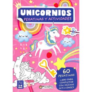 unicornios ,pegatinas y actividades