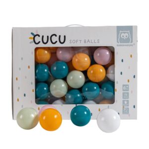 Pelotas blandas para bebés - Set 75 unidades