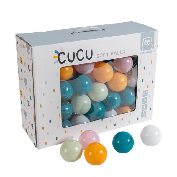 Pelotas blandas para bebés - Set 75 unidades - Imagen 2
