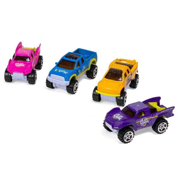 Surtido coches todoterreno Metal Cars - 8 unidades - Imagen 2