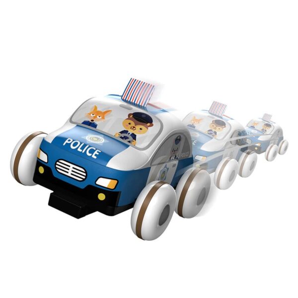 Coche de policÌa blando con radiocontrol - Imagen 4