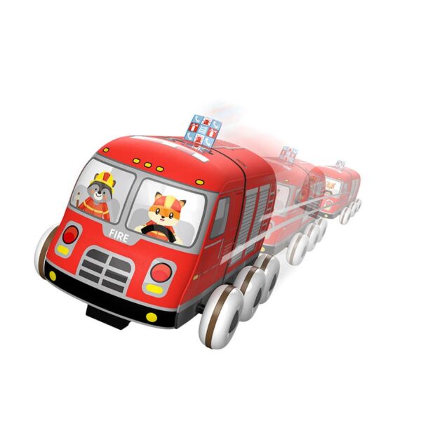 Coche de bomberos blando con radiocontrol - Imagen 2