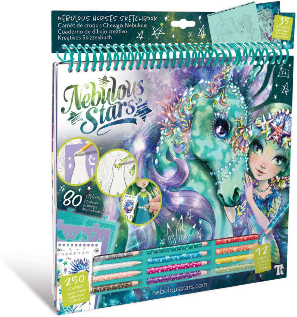 Cuaderno de Bocetos Caballos Fantásticos