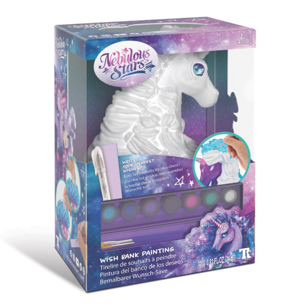 Hucha de Unicornio para Pintar