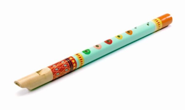 flauta de madera