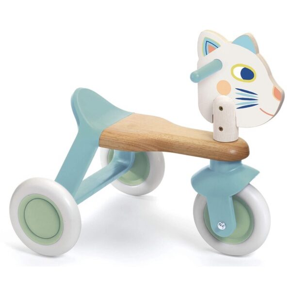 triciclo gato madera