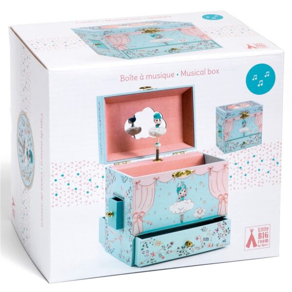 caja de musica, joyero bailarina - Imagen 2