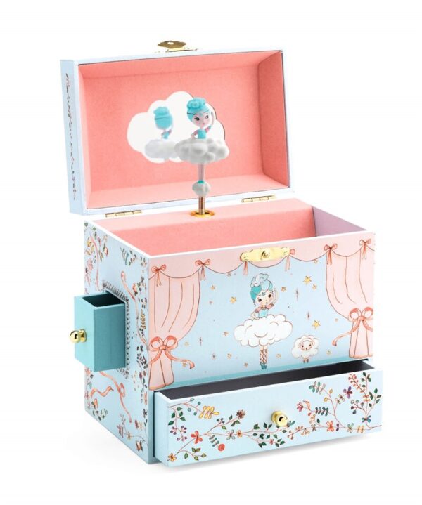 caja de musica, joyero bailarina